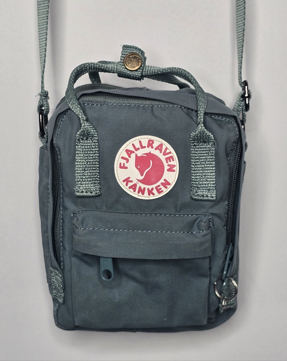 Fjällräven Kånken Gray Blue Sling Compact Shoulder Bag